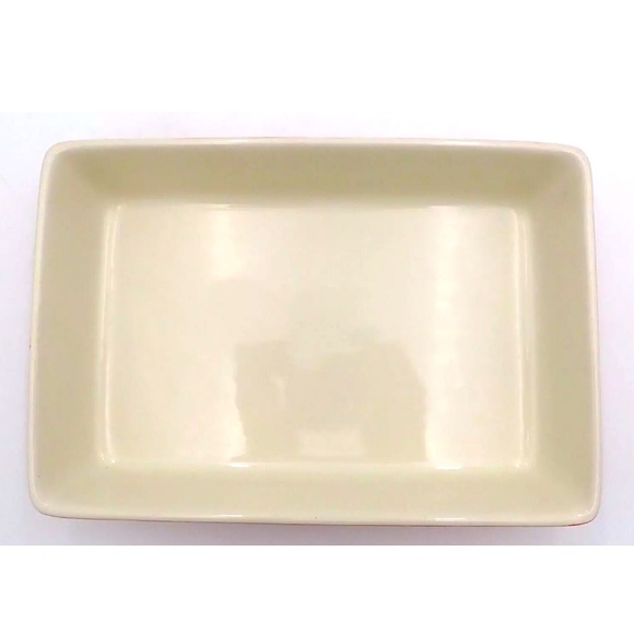 Mayfair & Jackson Casserole Dish Red Rectangle 11" x 7.5" x 2" Bake Microwavable - Picture 7 of 11